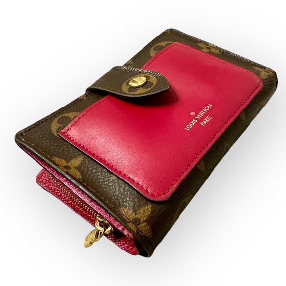 LOUIS VUITTON Authentic Monogram Portefeuille
Juliet Bi-fold Wallet, Fuchsia - Picture 7 of 15